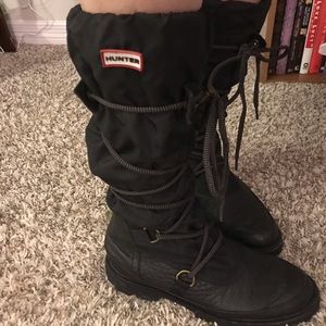 Black Hunter Boots